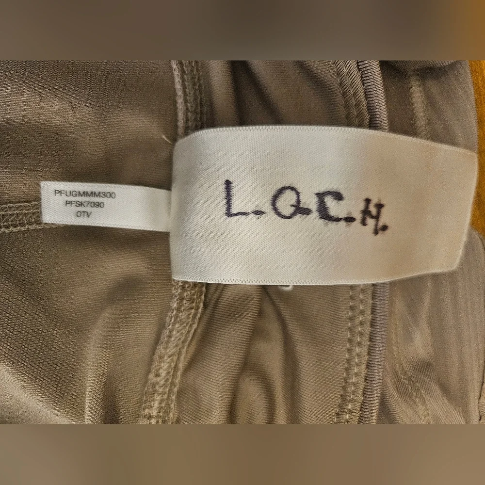 Calvin Klein Performance Stretch Tiered Ruffle Skort Taupe XS Active Athletic - Picture 6 of 8